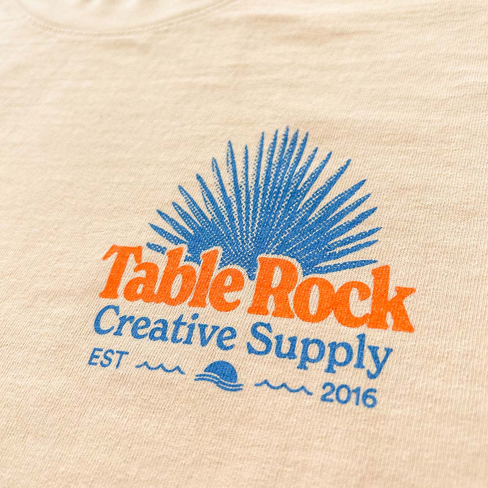 Palm V2 Tee - Beige