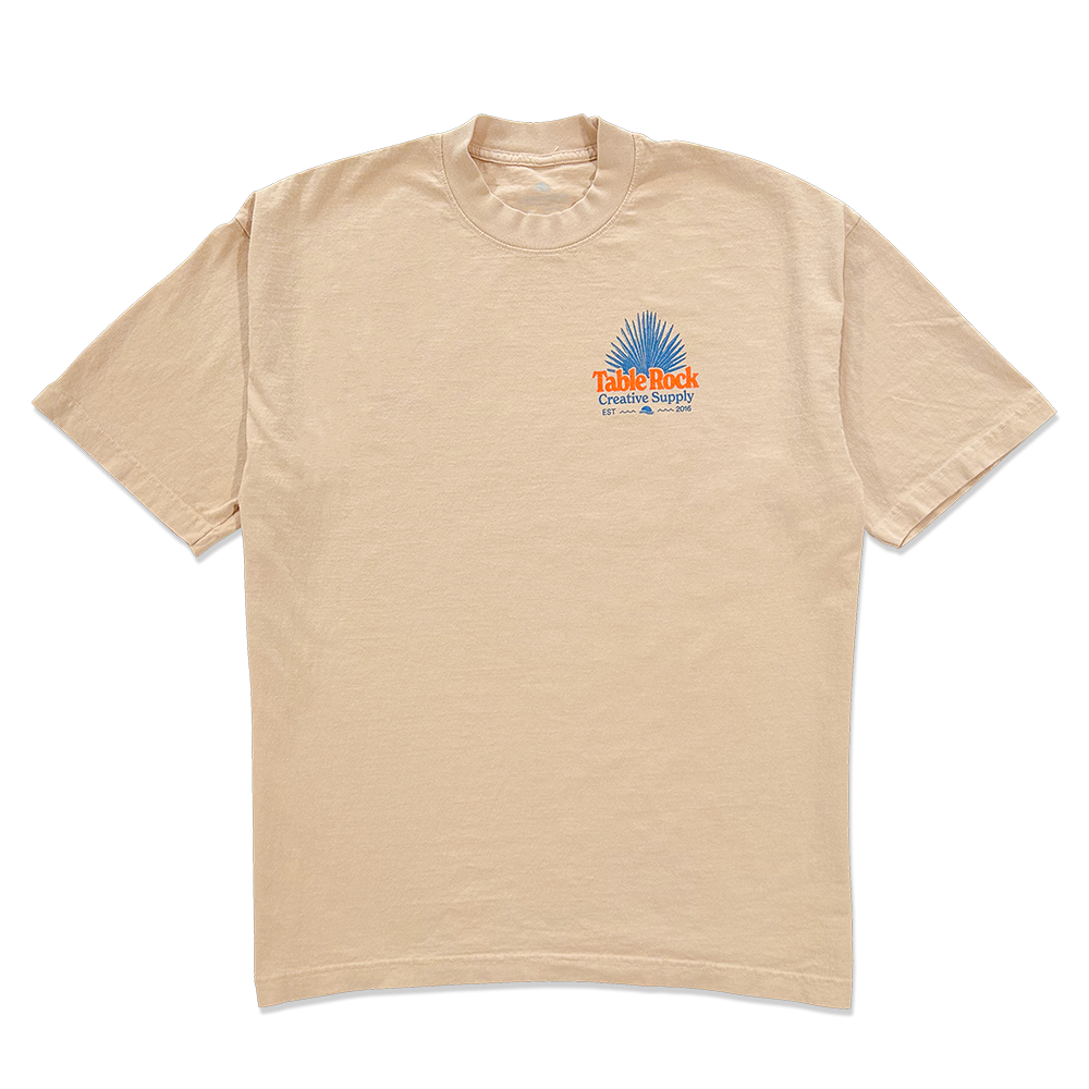 Palm V2 Tee - Beige