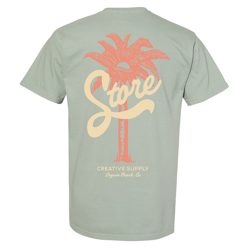 Palm Tee - Sage