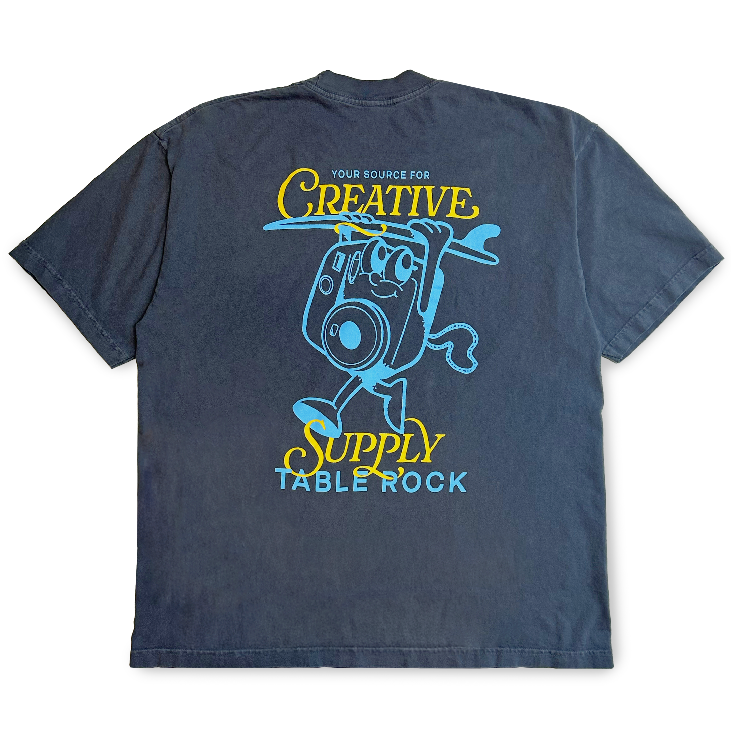 Camera Tee - Storm Grey