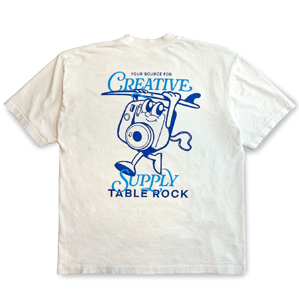 Camera Tee - White