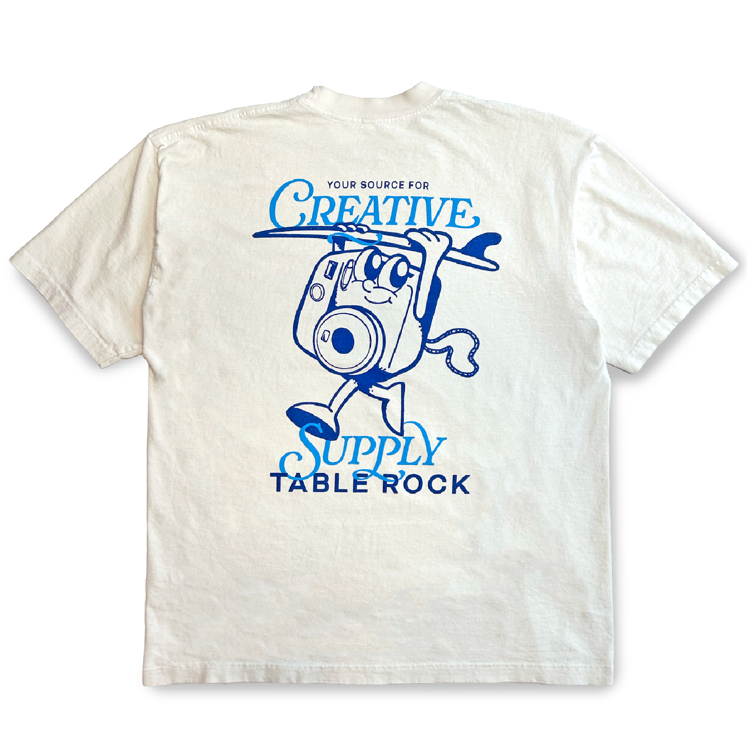 Camera Tee - White